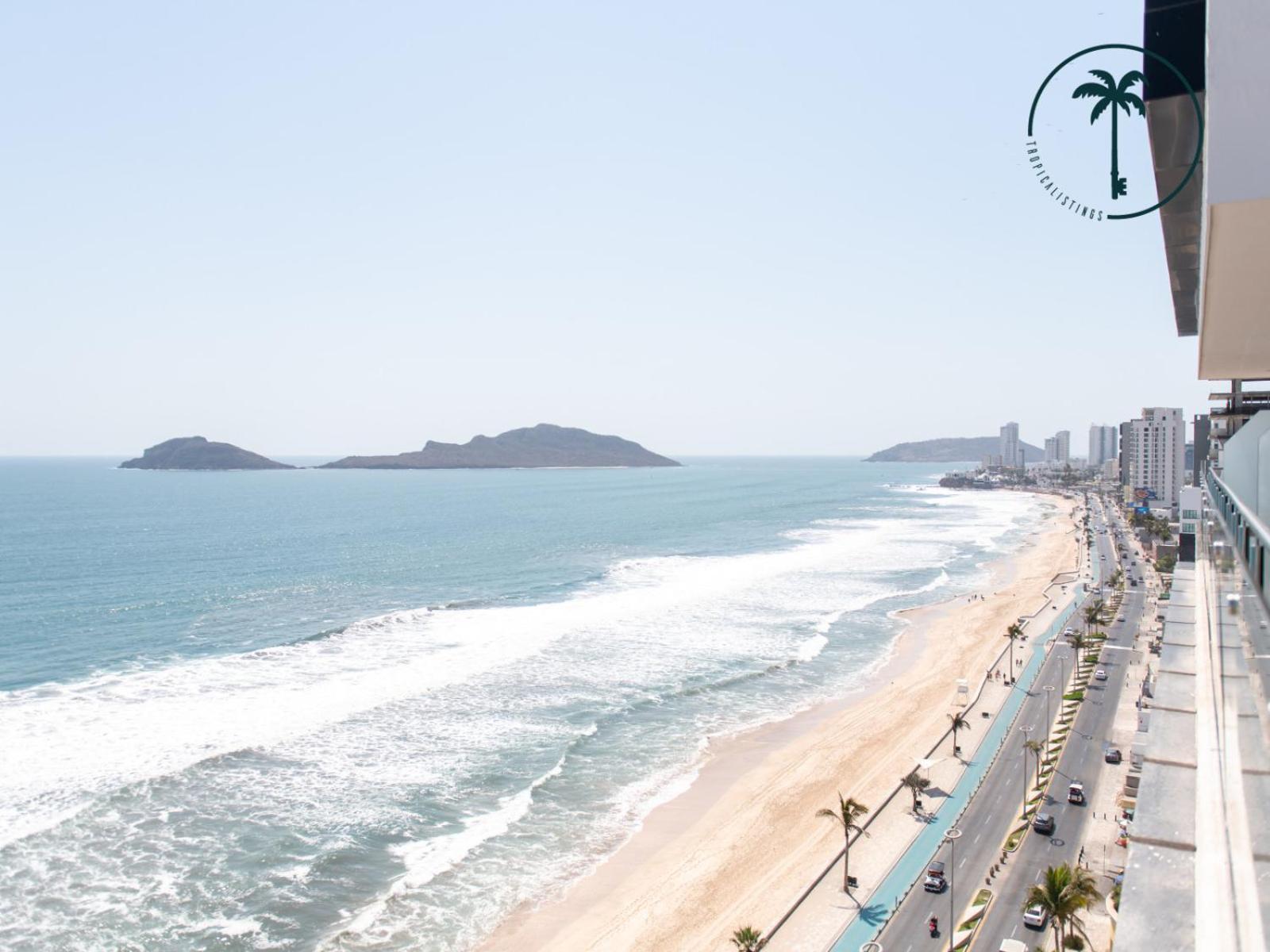 Depto Pavoreal. Hermosa vista al mar y malecón! Mazatlán Exterior foto