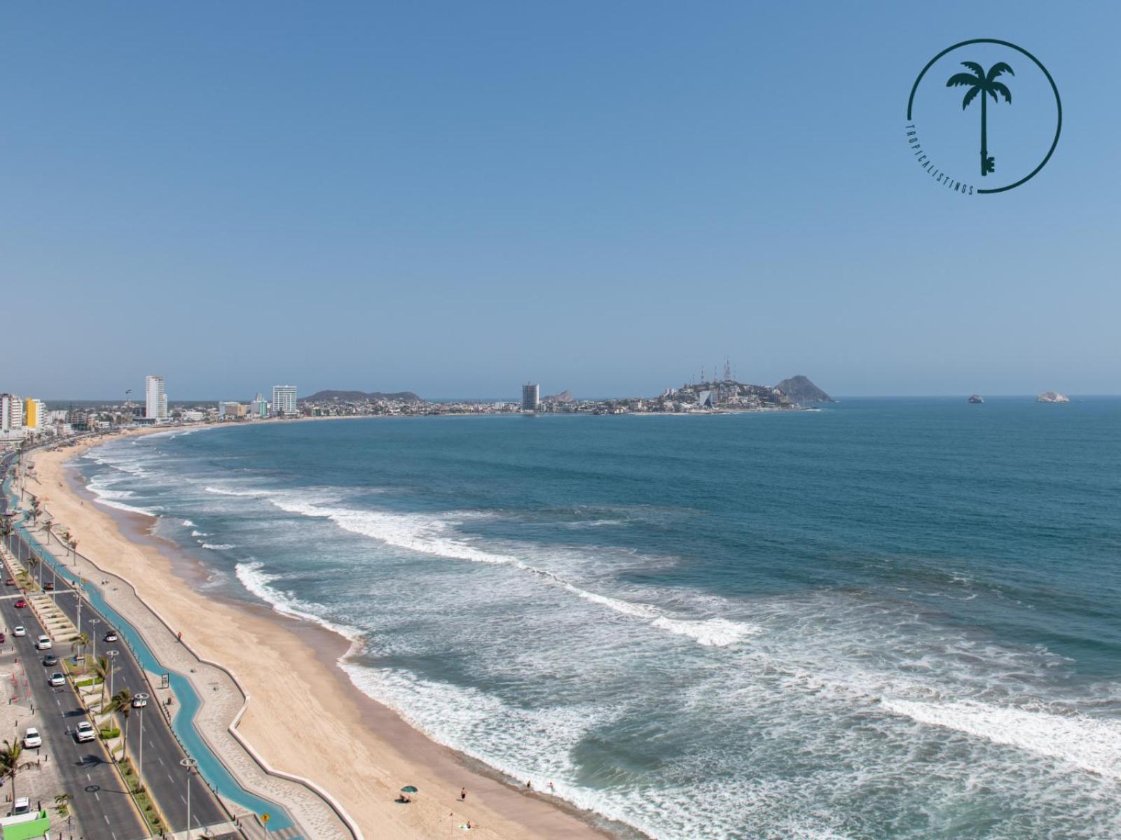 Depto Pavoreal. Hermosa vista al mar y malecón! Mazatlán Exterior foto